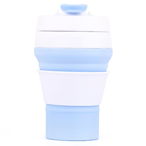 Folding and Portable Custom <b>Reusable</b> Kids Silicone <b>Coffee</b> <b>Cups</b> Manufacturers - Product Image 3