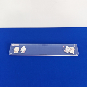 Crystal Clear Acrylic Keyboard <strong>Wrist</strong> <strong>Rest</strong> Acrylic Keyboard <strong>Wrist</strong> <strong>Rest</strong> Pad Mechanical Keyboards Ergonomic Palm <strong>Rest</strong> - Product Image 4
