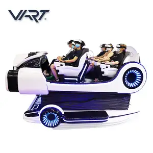 VART Factory Interactive Games 6 Dof 6 Seats 9D Vr Motion System 9D Simulador De Cine For 6 Players