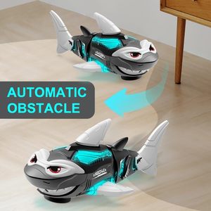 EPT-Jouets électriques universels à piles pour enfants, roue, secoueur de queue, <span class=keywords><strong>robot</strong></span> <span class=keywords><strong>requin</strong></span>, avec éclairage musical - Product Image 4