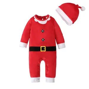 Оптовые продажи костюм для маленьких мальчиков в возрасте от 0 до 6 месяцев-Модная одежда для детей, для первых 5 месяцев для маленьких малышей новорожденных, малышей и детей младшего возраста состоящий из Одежда для новорожденных; Рождественские наряды для маленьких мальчиков