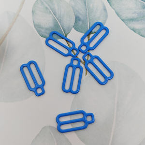 Anneau de soutien-gorge en nylon de haute qualité, boucle de soutien-gorge, noir, bleu, style sportif, 10 mm-20 mm, approvisionnement direct d'usine, crochet pour sous-vêtements - Product Image 2