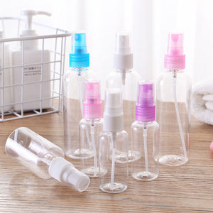 Rỗng tốt Mist Pet 30ml 50ml 100ml 120ml 150ml 200ml 250ml 500ml hổ phách trắng rõ ràng nhựa Spray Chai cho bao bì mỹ phẩm - Product Image 6