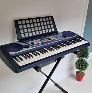 YAMAHAS PSR260 taşınabilir müzik organ güç klavyeler 61Key büyük ses E piyano yenilenmiş