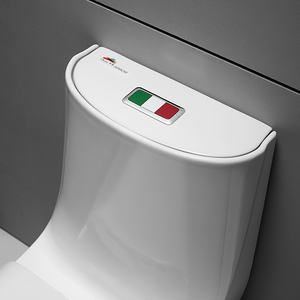 Inodoro de Cerámica Rectangular de Una Pieza con Diseño Moderno Arrow, Descarga por Sifón, Precio Competitivo en Porcelana para Baño - Product Image 3