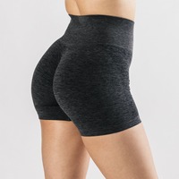 Aliexpress pour le côté Jacquard Fitness Pantalon trois-quarts Seamless Yoga Shorts High Elastic Waist Breathable Solid