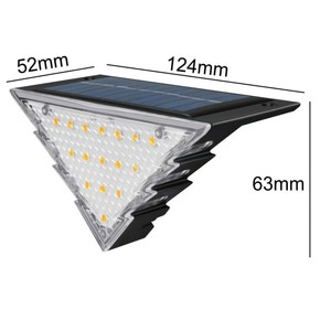 Solar Garden Lights LED Waterproof Stair Light Outdoor Courtyard Villa Garden Lighting - Product Image 3