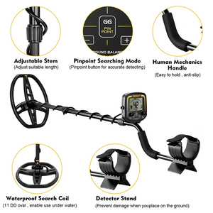 Détecteur de métaux portable bibo TX-850, haute sensibilité, recherche en profondeur, professionnel, pour la recherche d'or et de trésors - Product Image 2
