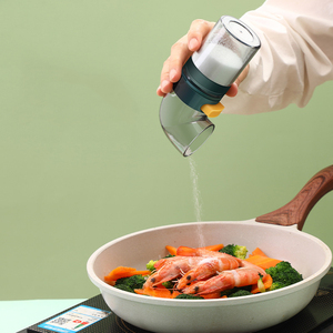 Pot de distribution d'épices de cuisine distributeur de sel et poivre boîte de dosage bouteille de stockage d'assaisonnement en plastique - Product Image 1