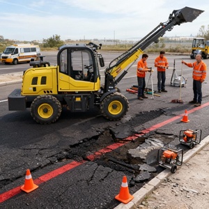 Bán hàng nóng 4x4 Trái Đất di chuyển máy móc 2ton 3ton <span class=keywords><strong>6ton</strong></span> Mini towable DIESEL phía trước <span class=keywords><strong>loader</strong></span> Bánh Xe Tải - Product Image 1