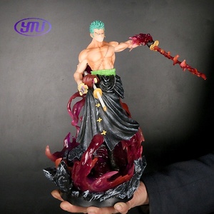 Nuevo Producto: Figura de Anime de Zoro de Onigashima, <span class=keywords><strong>Tres</strong></span> Mil Mundos GK, con Cabeza Intercambiable, Postura de Batalla, Personaje de Dibujos Animados - Product Image 2
