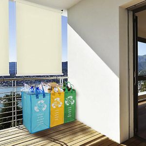 Ensemble de 3 sacs de recyclage pour verre, plastique, papier, contenants de tri réutilisables et imperméables pour la séparation des déchets - Product Image 6