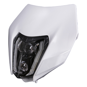 Phare à LED avec <span class=keywords><strong>masque</strong></span> de carénage Hi/Lo Beam DRL pour 2014-2023 <span class=keywords><strong>KTM</strong></span> EXC XCW EXC-F 250 350 450 500 690 SMC-R - Product Image 2