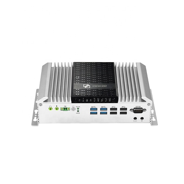 Industrial Barebone Box Computer Fanless Embedded PC Mini Computer Intel 11th Gen. I3/I5/I7 CPU 6*COM+8*USB+2*LAN