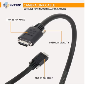 Câble de liaison pour caméra industrielle : SDR-26P mâle vers SDR-26P mâle, type pour une connexion sécurisée dans les systèmes de vision industrielle - Product Image 5
