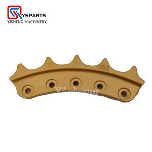 Bagian Undercarriage buldoser Mini D3C D3K D4H D5 D5B D5H <span class=keywords><strong>D5M</strong></span> segmen Sprocket buldoser buldoser untuk suku cadang mesin konstruksi - Product Image 2