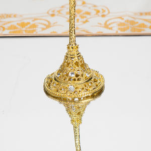 Verre à vin à bulles décorées, style vintage, haut <span class=keywords><strong>de</strong></span> gamme, en cristal, sur pied, coffret cadeau - Product Image 4