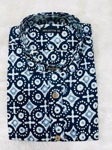 เสื้อฮาวายติดกระดุมสำหรับผู้ชายเสื้อผ้าแฟชันทางการทำมือ2023ล่าสุด - Product Image 5