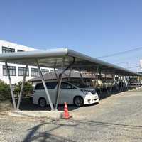 Neues Design 3 kW Vorgefertigter Solar-Wohncarport aus Aluminium & Edelstahl mit 60m/s Windgeschwindigkeit und 20+ Jahren Garantie