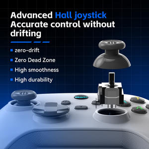 Control de Juego Inalámbrico Multiplataforma G6, Sensor de Movimiento de Seis Ejes, Joystick Doble Hall, BT 5.3, Batería de 400 mAh para - Product Image 4