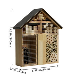 Koleksi <span class=keywords><strong>Kit</strong></span> jendela dalam ruangan, dekorasi liar Modern, rumah serangga kayu lebah madu - Product Image 2