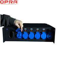 Système d'alimentation portable audio OPRA Power 8 32A 220V 6 canaux 10A sorties, disjoncteurs DZ47 40A, garantie 3 ans, scène, concert
