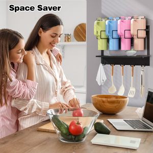 Organizador Magnético 2 en 1 para Botellas de Agua, Compatible con el Vaso Stanley de 40 oz, Organizador para Refrigerador con 5 Ganchos, Soporte para Almacenamiento de Botellas - Product Image 6