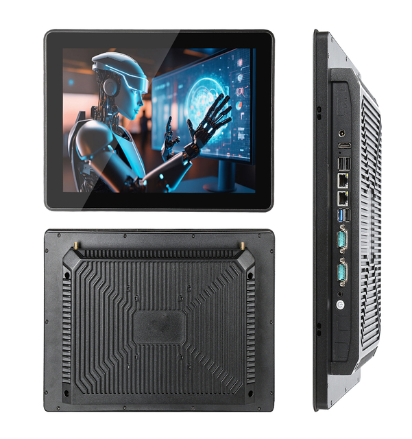 12.1 Inch Rugged Industrial Tablet PC Fanless Intel Core I3 I5 I7 IP65 Embedded Computer for Automation Control