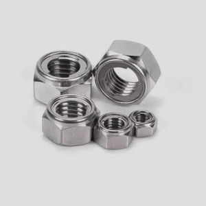 Mur Baut Pengunci Hexagonal DIN980 Semua Logam Langsung dari Pabrik - Baja Tahan Karat <span class=keywords><strong>316</strong></span> Berkualitas Tinggi untuk Pertambangan, Pengolahan Air, Kesehatan, Dapat Disesuaikan - Product Image 2