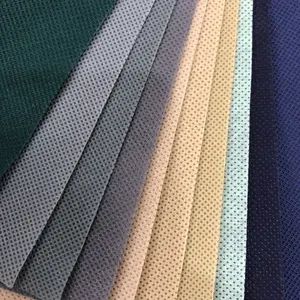 Grosir Desain Warna-warni Sesuai Pesanan Ramah Lingkungan 80GSM Tahan Air Berongga Tahan Lama PP Spunbonded Kain Bukan Tenunan