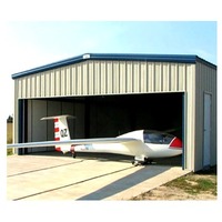 Conception de usine leader en Chine : Hangar pour avions avec structure en acier (poutres en H Q355B) et résistance sismique