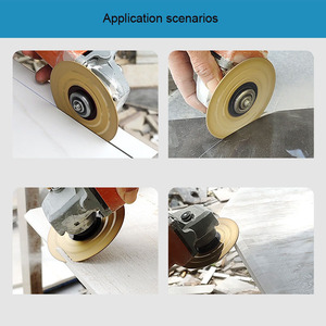 Disques de coupe fins pour carreaux de porcelaine, céramique et marbre, pour machine à marbre, meuleuse d'angle et outil de polissage - Product Image 5