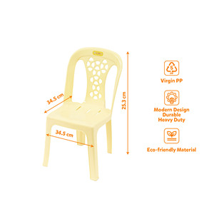 PP Plastic Eco-Friendly Minimalist Modern Design Dining Household <b>Stool</b> Square Ottoman Lightweight Stackable Durable Seating - Product Image 3