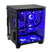 Pcooling Benutzer definiertes Computer gehäuse Schwarz Matx PC-Gehäuse PC Matx Cube Gaming PC-Gehäuse Weiß
