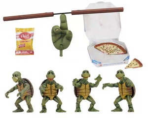 Giocattoli NECA <span class=keywords><strong>Tartarughe</strong></span> <span class=keywords><strong>Ninja</strong></span> del 1990 Leonardo, Donatello, Raffaello, Michelangelo - Action Figure in Scala 1/4 - Product Image 2