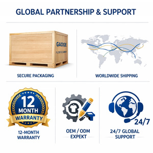 GAOGE X96 Lavasciuga Pavimenti a Bordo ad Alta Efficienza con Doppia Spazzola a Guida Automatica, Attrezzatura per la Pulizia con Certificazione CE ISO - Product Image 6