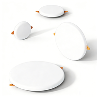 Plafonnier LED sans cadre en fer, modèle 2026, pour salon, supermarché, moderne, encastré/en saillie, IP44, 9W-36W