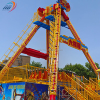 Manège Pendule Géant pour Parc d'Attractions, Rotation à 360 Degrés, Machine à Balançoire pour Parc Extérieur