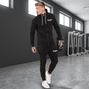 Chándal Deportivo Unisex de Forro Polar con Cierre, Corte Regular, Logotipo Personalizado, Transpirable, Anti-UV, Secado Rápido, Resistente al Viento, Ropa Deportiva OEM - Product Image 3