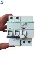 Interruptor Diferencial IC65N C40A 2P con Módulo Vigi, Dispositivo de Protección Contra Fugas, Sobrecarga y Cortocircuito - Product Image 1