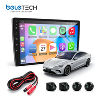 Sistem Kamera Mobil BL-289 Car Play 2+32G 10" HD 3D, Kamera 360, Sistem Pandangan Burung, Kamera Depan Belakang Kiri Kanan untuk Radio Mobil Android