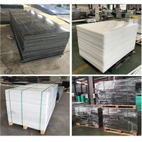 Plaques en plastique HDPE personnalisées en usine, feuilles de polyéthylène rigide colorées, feuilles de PE de 3 à 50 mm, plaque en plastique HDPE, panneau HDPE