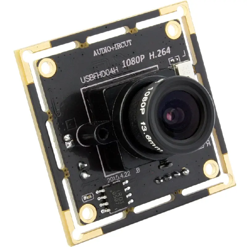 Видеокамера 2mp full HD 1080P h.264 / Mjpeg 30fps mini usb с микрофоном для видеоконференции