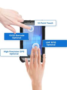 Tablet robusto Windows <span class=keywords><strong>da</strong></span> otto pollici con Intel i5-8200Y, IP65, tablet PC industriale, 4G LTE, NFC, lettore di codici a barre, OEM, ODM - Product Image 4