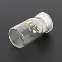 Flacons en verre à bouchon en aluminium à bride, ampoules transparentes, flacons pharmaceutiques, flacons de distribution de sérum cosmétique, lyophilisés