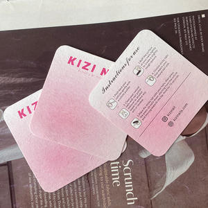 Yüksek kaliteli çift katmanlı basın tırnak ekran kağıt kartı ile Logo yapay tırnak ambalaj karton baskı toptan - Product Image 3