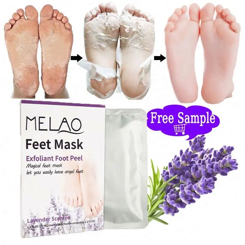 Spa Exfoliating Patch Off Feet idratante Peeling Foot Peel Mask coreano Beauty Skin Private Label Footmask