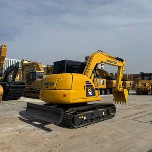 Promoción en excavadora sobre orugas Komatsu de segunda mano en buen estado con motor y bomba de componentes básicos - Product Image 4