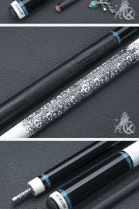 Pour queue de billard en Fiber de carbone de qualité compétition KONLLEN technologie 12.5mm <span class=keywords><strong>8</strong></span> neuf boules Style noir chinois - Product Image 6