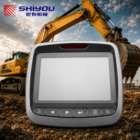 Monitor SHIYOU 300426-00196 300426-00175 para Excavadoras Doosan DX120 DX130 DX150 DX215 DX260 DX300-9C, Repuestos